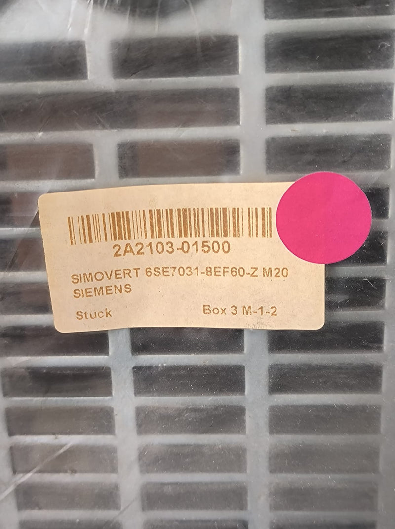 SIMOVERT VC;6SE7031-8EF60-Z