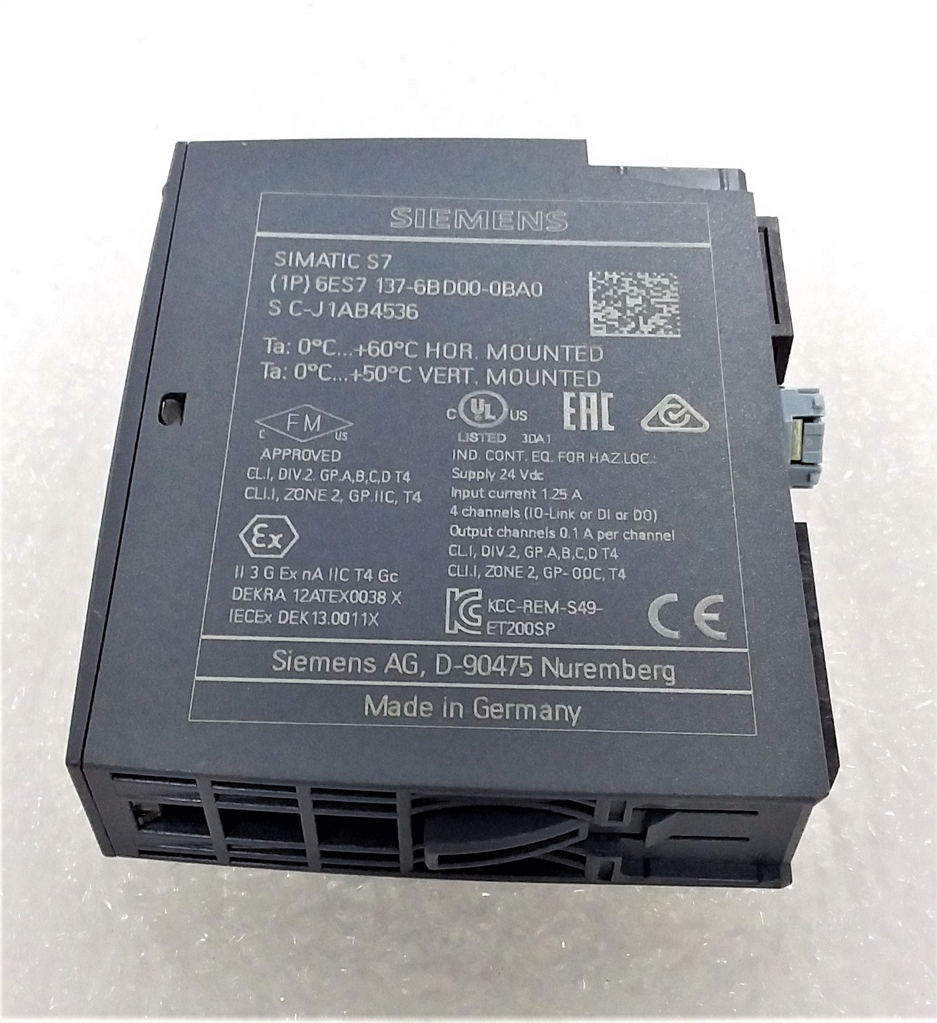 Modulo Siemens SIPLUS ET 200SP CM 6AG1137-6BD00-2BA0 (6AG1 137-6BD00-2BA0) E.05