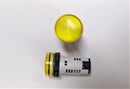 PILOT LIGHT; 22mm; 240VAC; YELLOW; P/N:XB7EV05MP; SHNEIDER