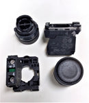 PUSH-BUTTON; 22mm; BLACK; SPRING RETURN; P/N:XB5AA21; SCHNEIDER