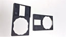 LEGEND PLATE; BUTTON 22mm; LEGEND 18x27mm; BLACK; P/N:ZBZ33; SCHNEIDER