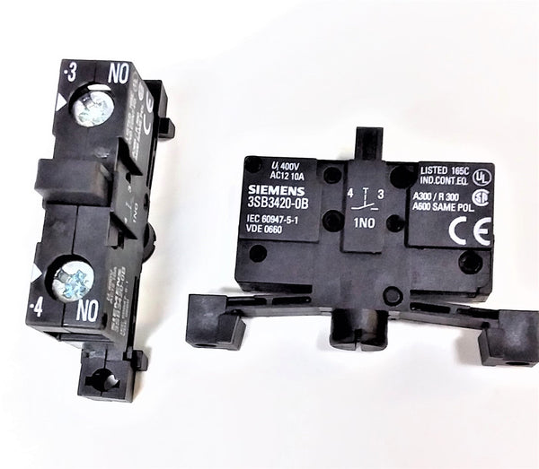 CONTACT BLOCK; 1NO; P/N:3SB34200B; SIEMENS