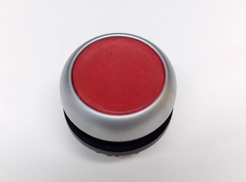 PUSH-BUTTON; 22.5mm; ILLUMINATED; RED; SPRING RELEASE; P/N:M22-DL-R; MOELLER