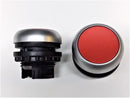 PUSH-BUTTON; 22.5mm; RED; SPRING RELEASE; P/N:M22-D-R; MOELLER