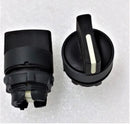 SELECTOR SWITCH; 22mm; 3POSITION; SPRING RETURN; BLACK; P/N:ZB5AD5; SCHNEIDER
