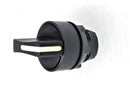 SELECTOR SWITCH; 22mm; 3POSITION; SSTAY-PUT; BLACK; P/N:ZB5AD3; SCHNEIDER