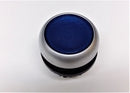 PUSH-BUTTON; 22.5mm; ILLUMINATED; BLUE; SPRING RELEASE; P/N:M22-DL-B; MOELLER
