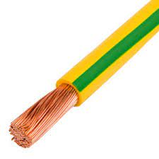 CABLE; NYA-185mm2; YELLOW/GREEN; SINGLE CORE, PVC INSULATED, RIGID CONDUCTORS