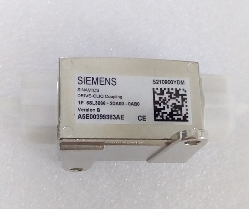 COUPLING FOR DRIVE-CLIQ CABLE PROTECTION; SINAMICS; IP67; P/N:6SL3066-2DA00-0AB0; SIEMENS