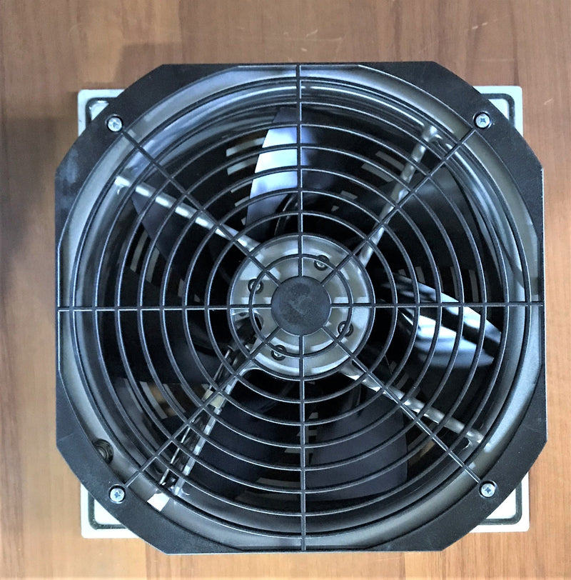 ENCLOSURE COOLING FAN; 230VAC,115W; 700m³/H; 326x326x156mm; WITH INTERNAL FILTER; FOR CABINET; P/N:QFF 6500; KALTES
