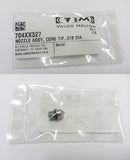 NOZZLE ASSENBLY; CONE TIP: 0.018"; P/N: 704XX327; VALCO-MELTON