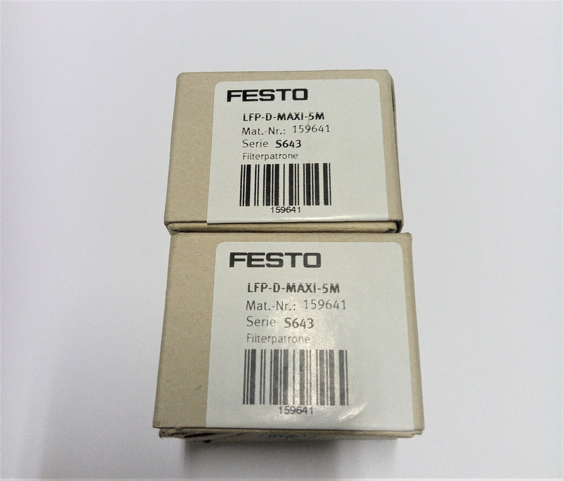 FILTER CARTRIDGE; LFP-D-MAXI-5M; P/N:159641; FESTO