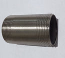 BARREL NIPPLE; 1.1/2"; L=75mm; STAINLESS STEEL