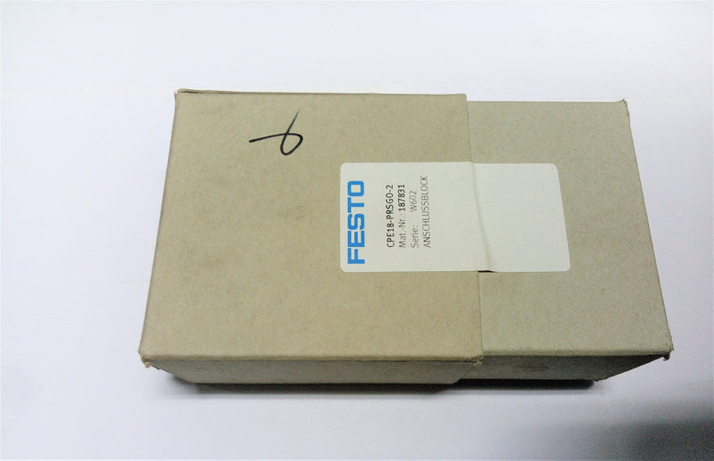 MANIFOLD BLOCK; CPE18-PRSGO-2; P/N:187831; FESTO