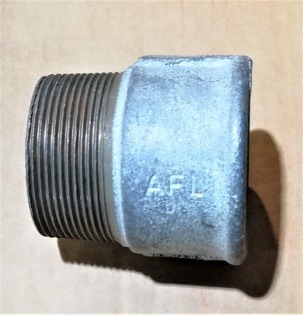 SOCKET MALE/FEMALE; 2"; GALVANIZED STEEL