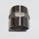 HEXAGONAL NIPPLE; 2"; STAINLESS STEEL