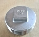 BLANKING PLUG; 2.1/2"; STAINLESS STEEL