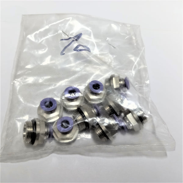 PUSH IN FITTING; PC-6-G03; OD 6mm, G 3/8 thread; PNEUMISSION