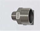 METAL THREADED REDUCING NIPPLE; 1.1/4"x3/4"; STAINLESS STEEL
