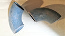 METAL WELD ELBOW; 90 DEGREE; 2"; SCHEDULE 40; BLACK STEEL
