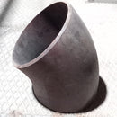 METAL WELD ELBOW; 45 DEGREE; 8"; SCHEDULE 40; BLACK STEEL