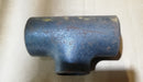 METAL WELD REDUCING TEE; 2.1/2" x 2" x 2.1/2"; SCHEDULE 40; BLACK STEEL