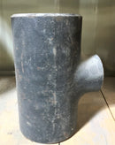 METAL WELD REDUCING TEE; 4" x 2.1/2" x 4"; SCHEDULE 40; BLACK STEEL