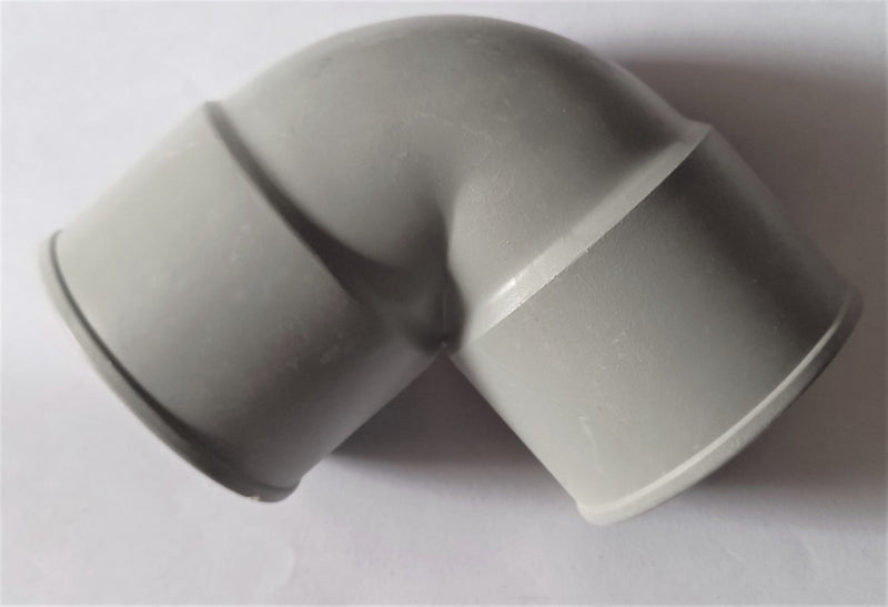 ELBOW PLAIN; 90 DEGREE; SIZE: 2"; PVC