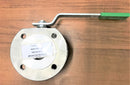 BALL VALVE; FLANGED DN50; PN10-40; PTFE GASKET