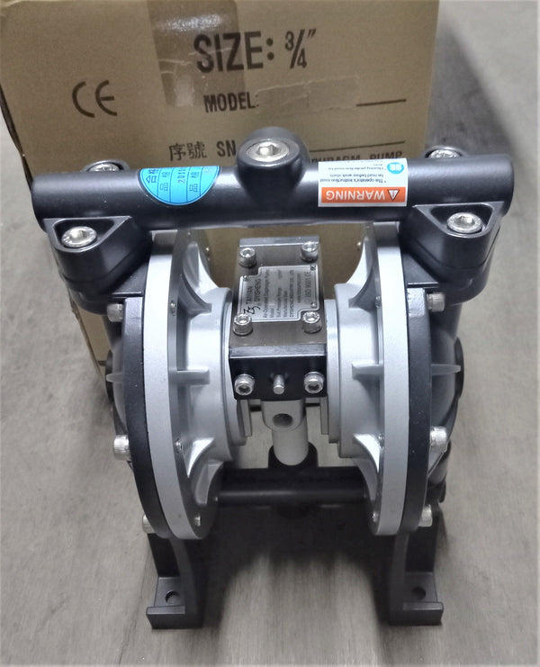 DOUBLE DIAPHRAGM PUMP; SIZE: 3/4"; AIR OPERATED; P/N:DS06-AAT-UPTS-02; DYISHENG