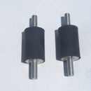 VIBRATION DAMPER; De=30mm, L=50mm; M/M; 2xM10