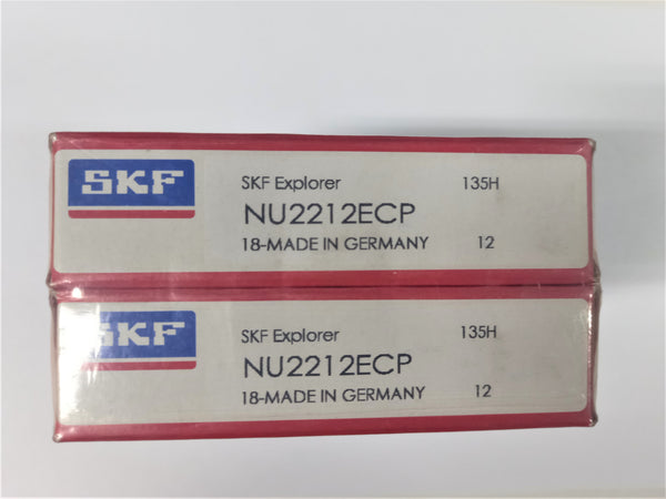 CYLINDRICAL ROLLER BEARING; NU 2212 ECP; SKF