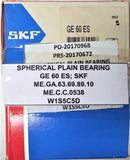 SPHERICAL PLAIN BEARING; GE 60 ES; SKF