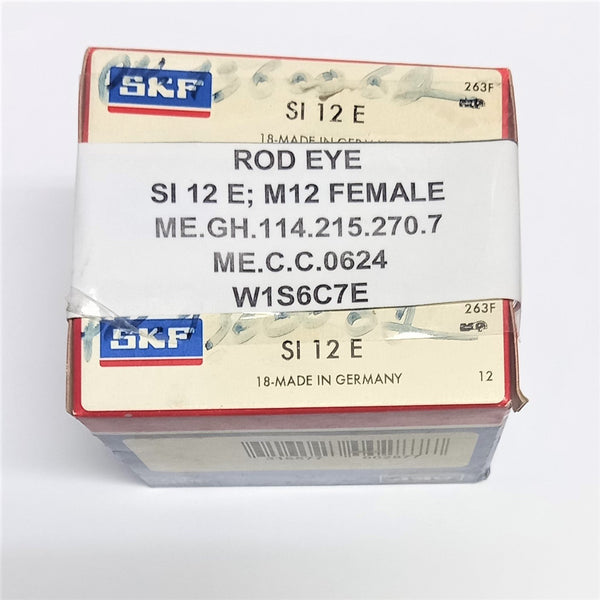 ROD END; SI 12 E; M12 FEMALE; SKF