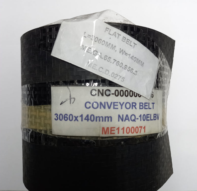 FLAT BELT; TYPE: NAQ10ELBV; SIZE: L=3060mm, W=140mm; OPEN