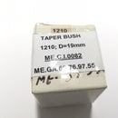 TAPER BUSH; 1210; D=19mm