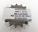 SPROCKET; 08B-1, Z=15