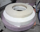 GRINDING WHEEL; De=600mm, Di=305mm, Th=40mm; WHITE