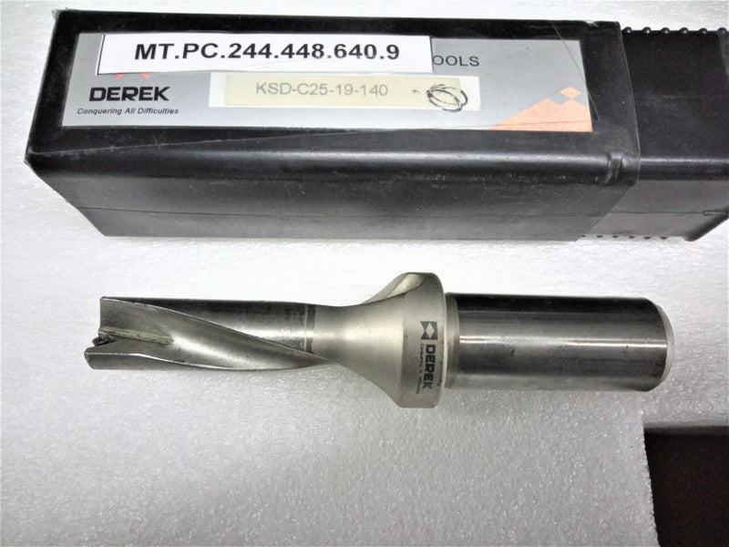 TOOL HOLDER; U DRILL; KSD C25-19-140; DEREK