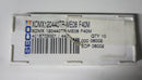 CARBIDE INSERT; MILLING; XOMX 120440TR-ME08 F40M; SECOTOOLS