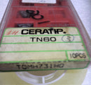 CARBIDE INSERT; TURNING; TCMH 731HQ TN60; KYOCERA CERATIP