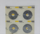 SLITTING SAW; De=25mm, Di=8, T=1.2, Z=24 TEETH; CARBIDE; DIXI 1531