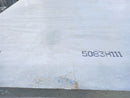ALUMINUM PLATE; TH=15mm; 2000x1000; GRADE: 5083 H111
